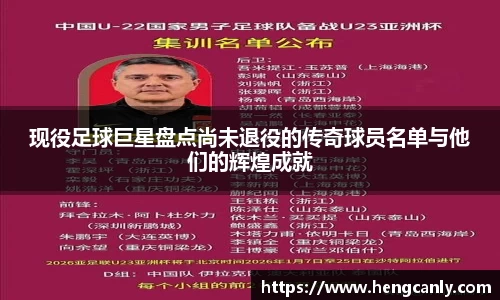 现役足球巨星盘点尚未退役的传奇球员名单与他们的辉煌成就